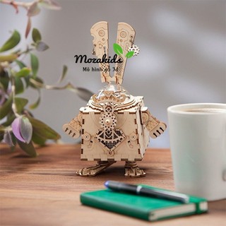 Bunny Music Box Robotime – Mô hình Hộp nhạc Bunny