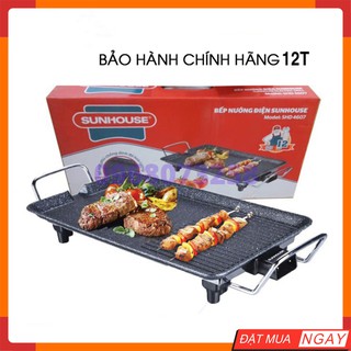 Bếp Nướng Điện Sunhouse SHD4607 - Bếp Nướng Điện Không Khói Nướng Nhanh, Tiết Kiệm Điện Năng
