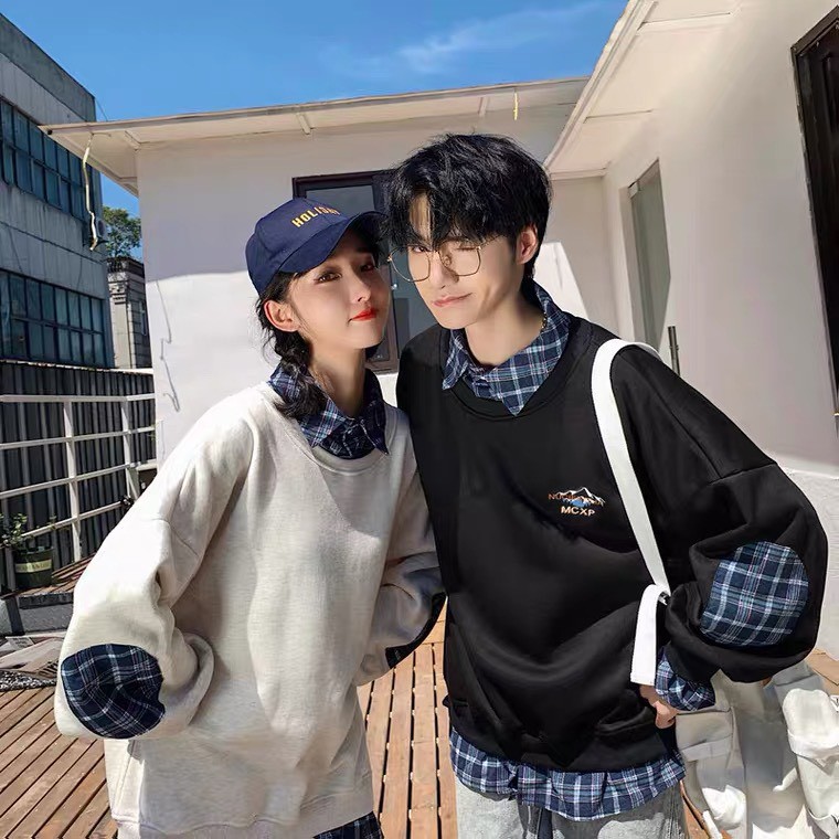 [SẴN] HÀNG SẴN ÁO HOODIE TAY KẺ CARO XINH MÊ | BigBuy360 - bigbuy360.vn