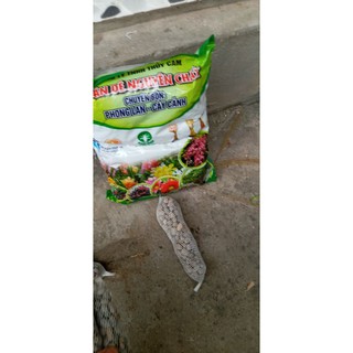 1 đoạn phân dê bón cho lan và các loại cây hoa dài 15cm