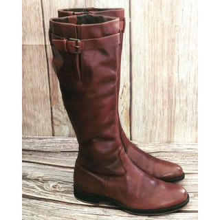 Giày bốt da thật size 39 authentic