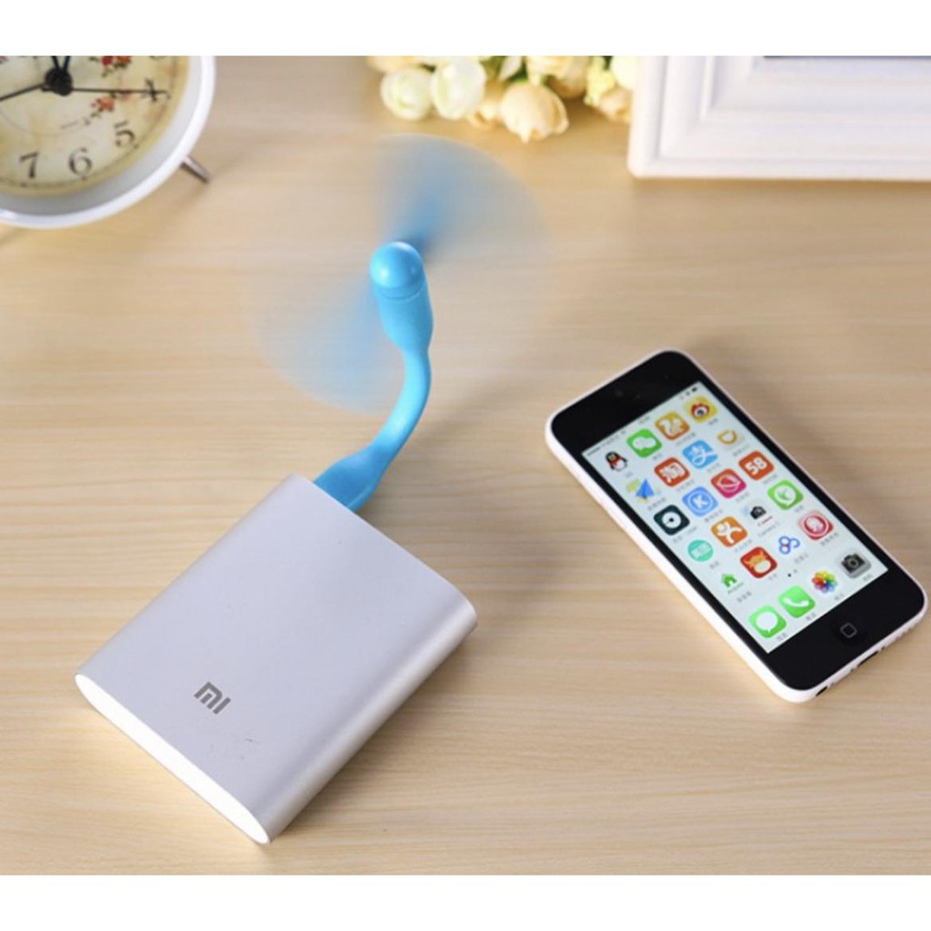 Combo 2 Quạt USB mini 2 cánh rời cute (màu ngẫu nhiên)