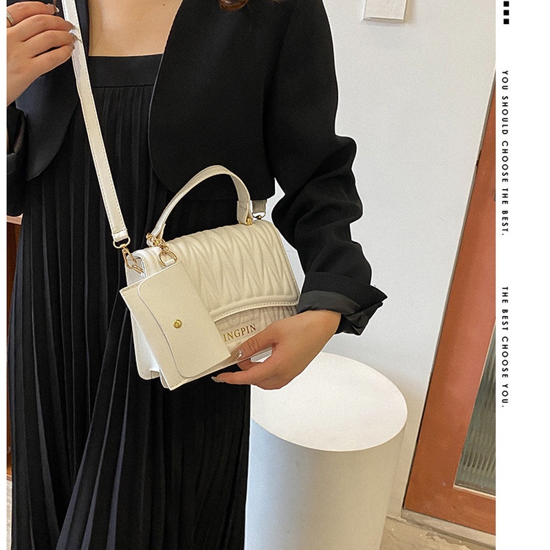 One Túi Đeo Chéo Hình Vuông Nhỏ 2022 Chất Lượng Cao Cho Mẹ Bỉm Sữa NB00132