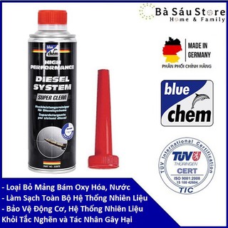 [Bluechem] Dung Dịch [Súc Béc Dầu] Động Cơ Hiện Đại - Diesel System Super Clean - 350ml