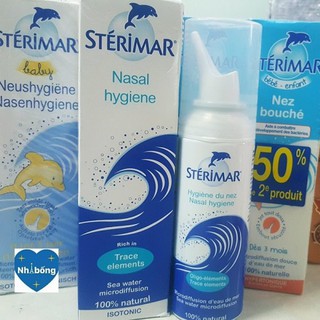 ✅ (CHÍNH HÃNG) Xịt mũi STERIMAR (50ML)