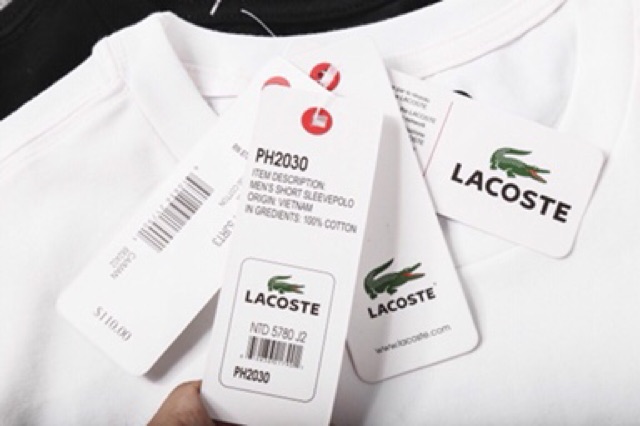 Áo thun trơn Lacoste