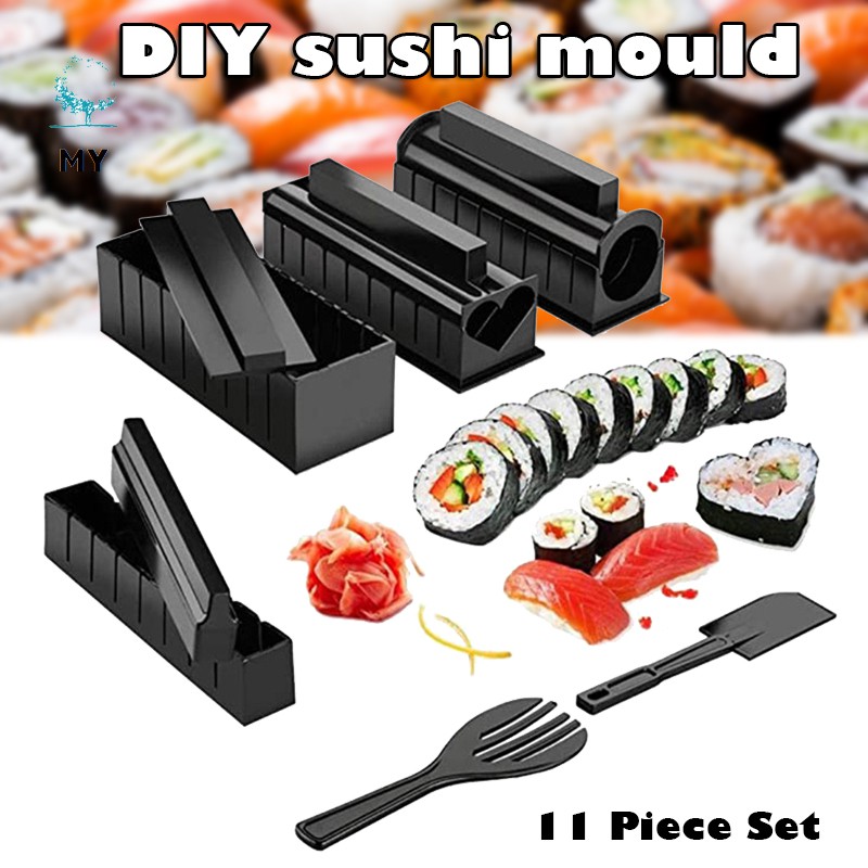 Bộ 11 Dụng Cụ Làm Sushi Tiện Lợi
