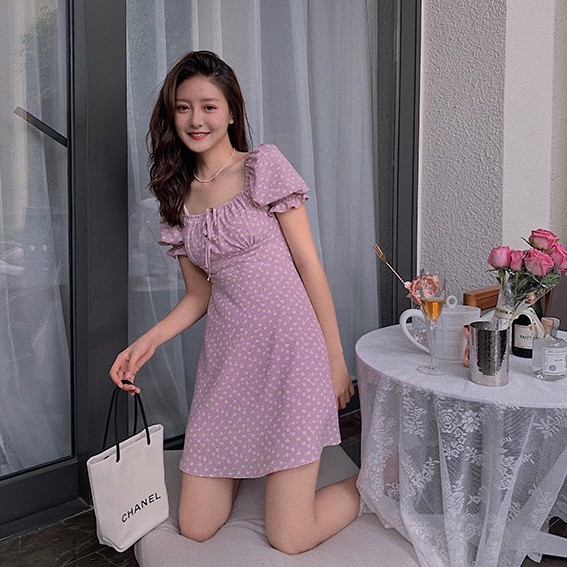 Đầm Chấm Bi Phong Cách Hàn Quốc Xinh Xắn Cho Nữ | BigBuy360 - bigbuy360.vn
