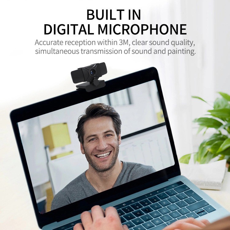 Webcam T12S Usb 2.0 Pc 1080p Kèm Micro Cho Máy Tính