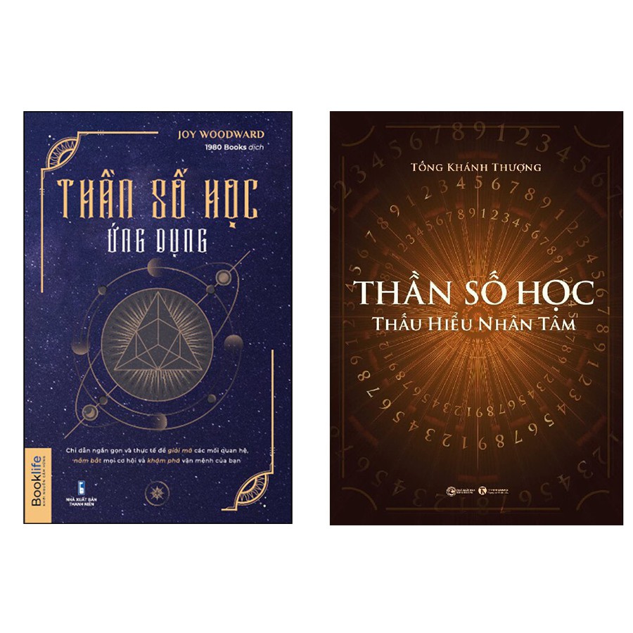 Sách - Thần Số Học: Thấu Hiểu Nhân Tâm và Thần Số Học Ứng Dụng( Lẻ, combo tuỳ chọn) | WebRaoVat - webraovat.net.vn