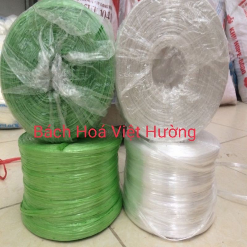 Dây nilong, dây dứa, dây buộc hàng nhiều màu cuộn 800gram