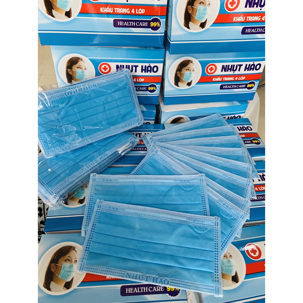 HỘP KHẨU TRANG Y TẾ 4 LỚP ( 50 CÁI ) - HÀNG CÔNG TY | BigBuy360 - bigbuy360.vn
