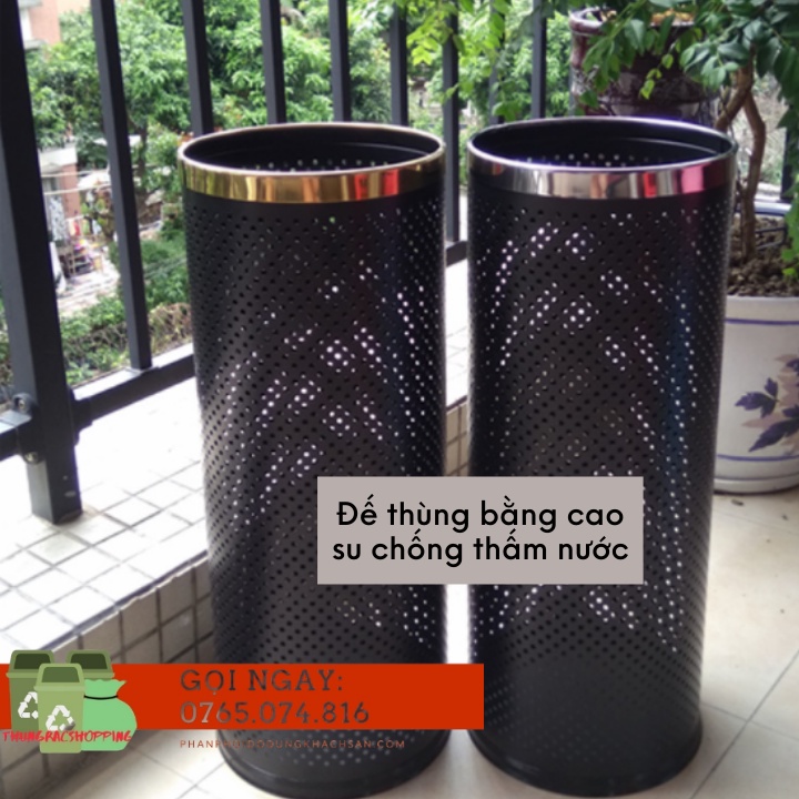 Thùng đựng dù, Hộp đựng dù viền Inox