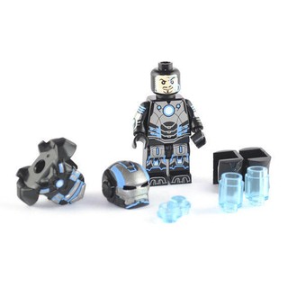 Lego Iron Man phiên bản Tron Minifigure Kopf