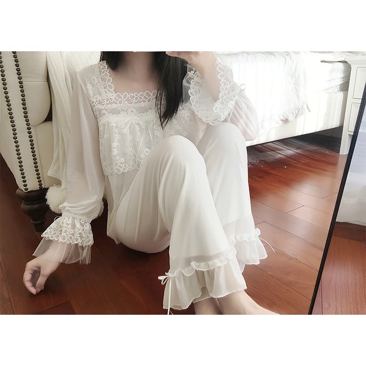 ⚡ ⚡ | HOT | [Thanh Lý Xả Kho] Pijama voan 2 lớp tiểu thư xuất xắc 💝 Free ship .. . __ . ⇞ : . '