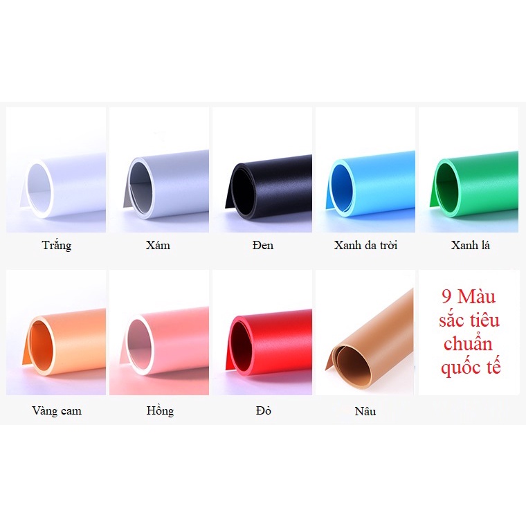 Phông Nền Chụp Ảnh Siêu Đẹp Kích Thước 60x100cm, Phông PVC Chống Nước