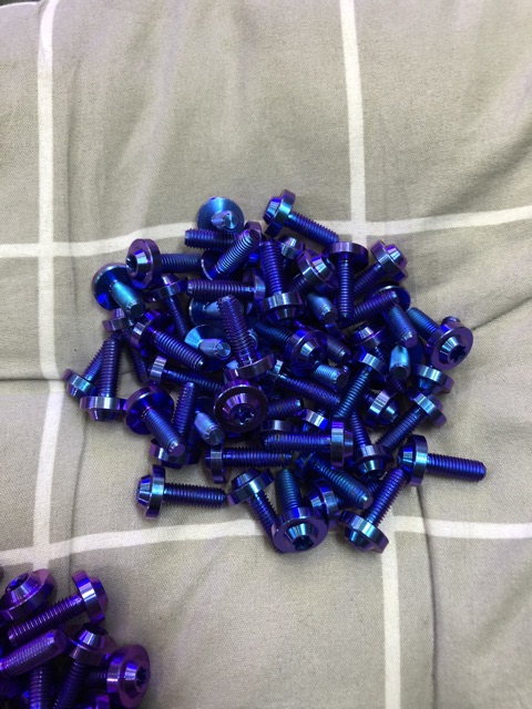 Ốc 5li15 dù nhỏ Titan Gr5 bắt dàn áo , đồng hồ Winner X