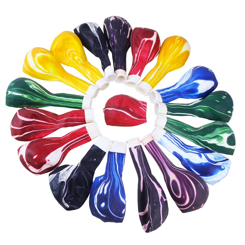 Bong Bóng Khí Heli Bằng Latex 12 Inch Màu Sắc Kẹo Ngọt Trang Trí Tiệc Sinh Nhật Bé