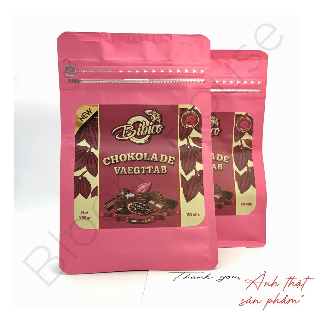 Kẹo socola giảm cân Chokolade Vaegttab, bản mới màu hồng, giảm mỡ giảm béo nhanh, an toàn, hiệu quả
