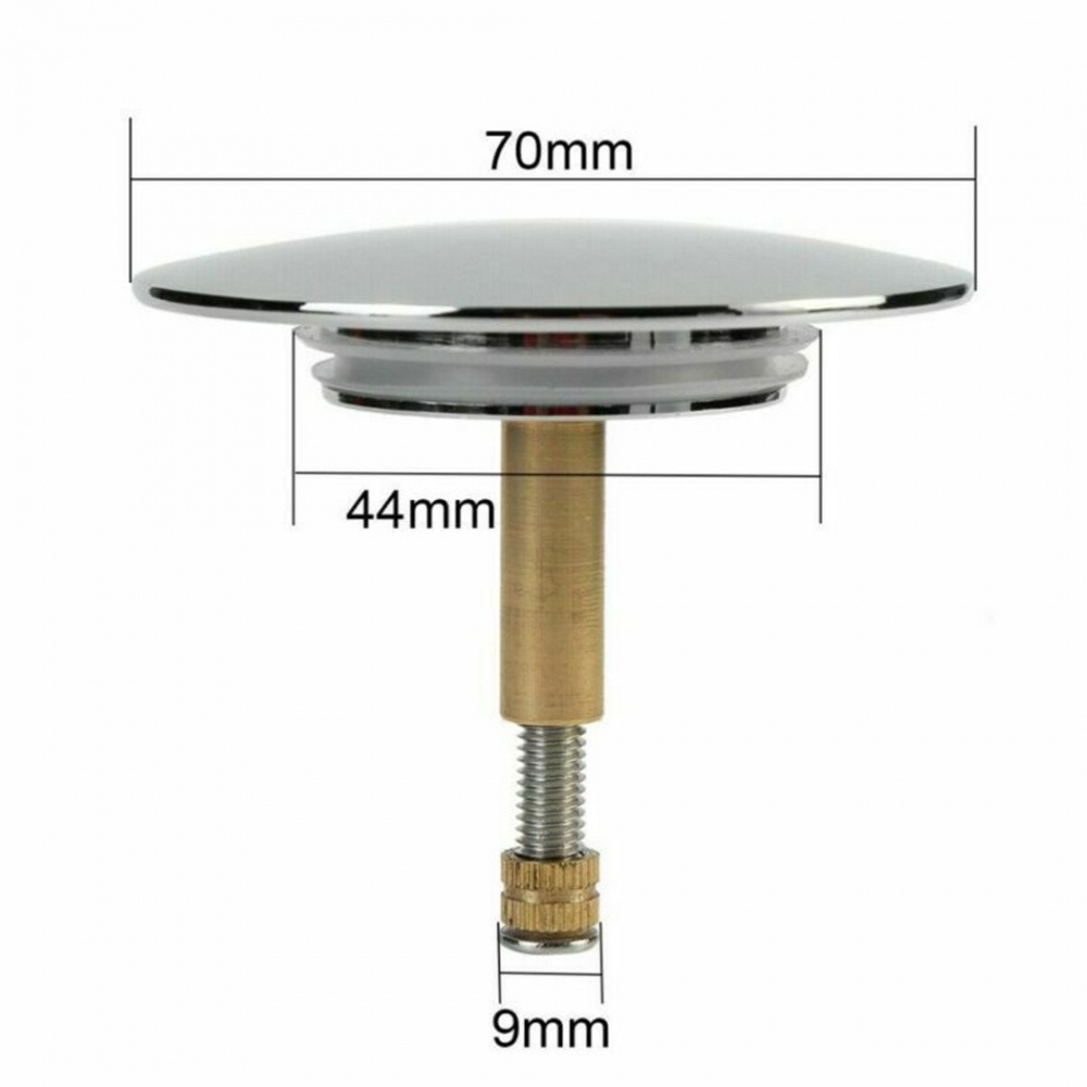 Nút Nhấn Xả Nước Bồn Tắm 70mm Có Thể Điều Chỉnh