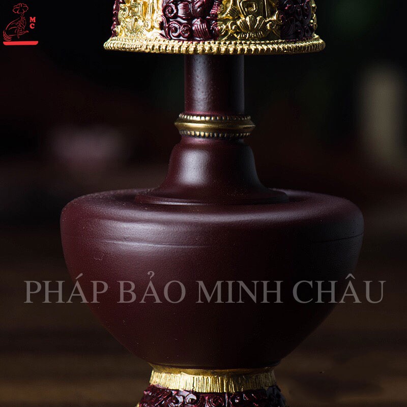 BÌNH SÁI TỊNH KHÔNG VÒI TO - NHỎ (SƠN MÀU)