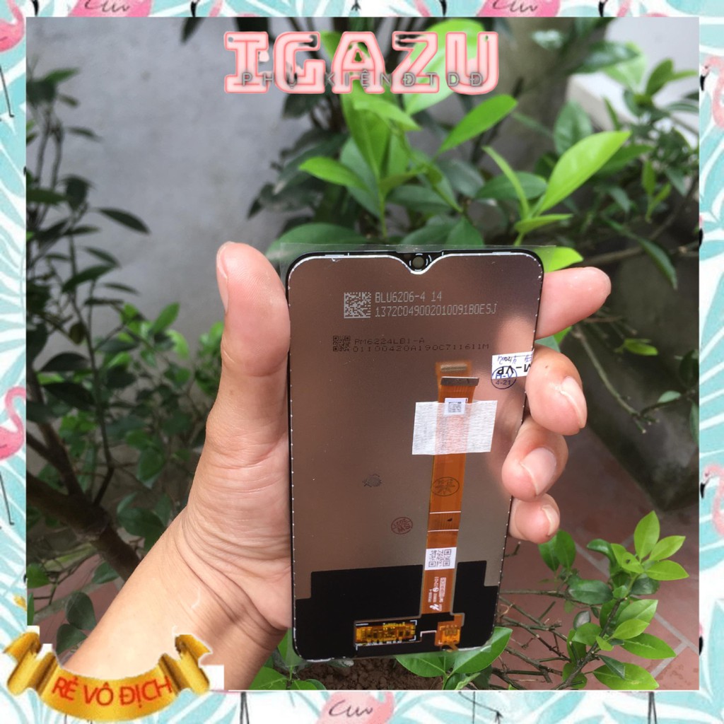 Màn hình Full zin Oppo A5S / A12 / A7 / Realme3 / F11 (màu đen) nguyên bộ bản dùng chung-IGAZU