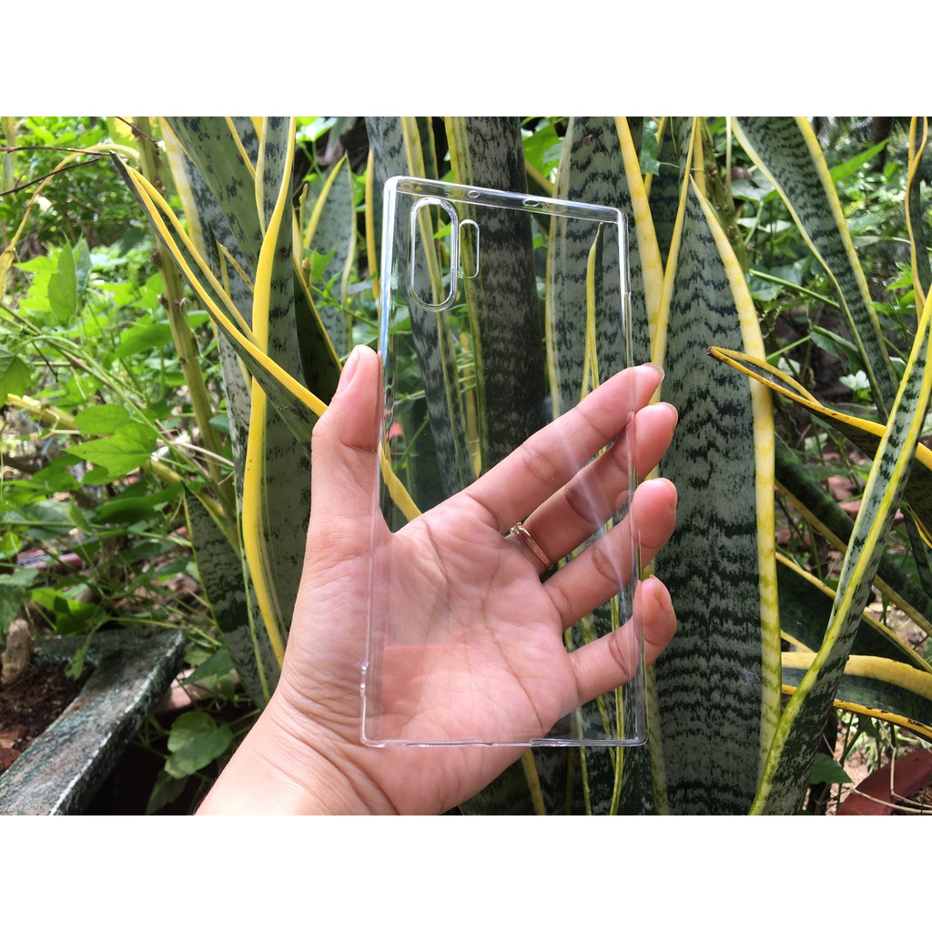 Ốp lưng Samsung Galaxy Note 8/9/Note 10 Plus/S10 Plus clear cover trong suốt, không ố vàng