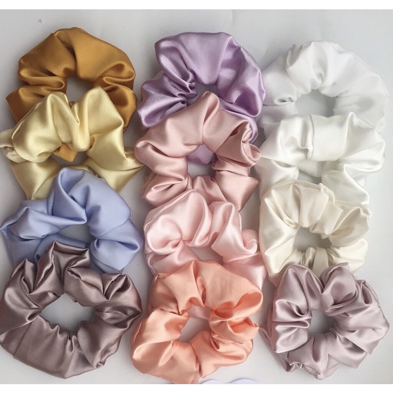 buộc tóc lụa
