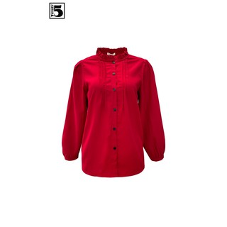 Áo sơ mi nữ cổ xếp li Twentyfive N1011