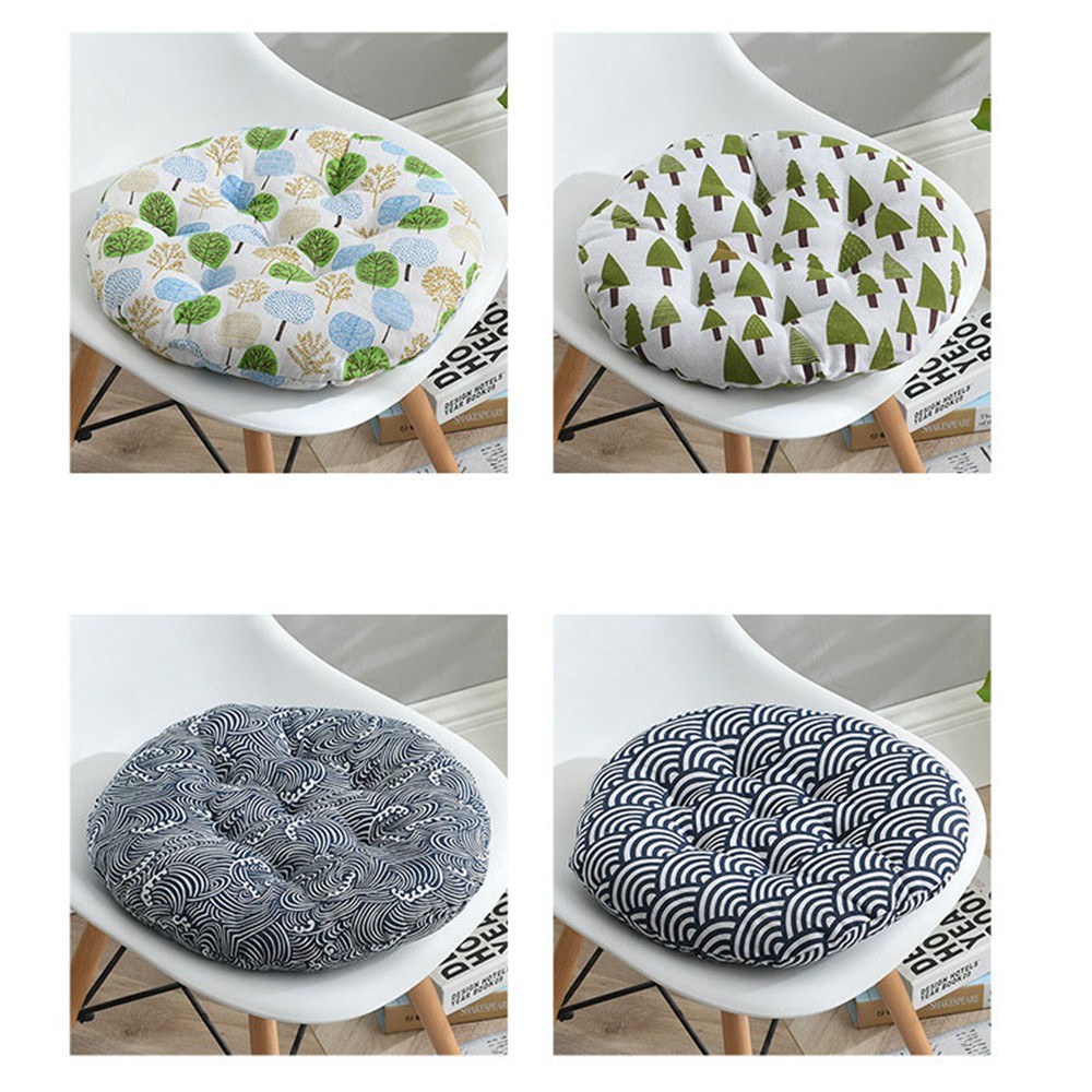 ☆YOLA☆ 15 Styles Seat Cushions Thicken Throw Pillow Chair Cushion Home Decor Round Printed Office Floor Pillows