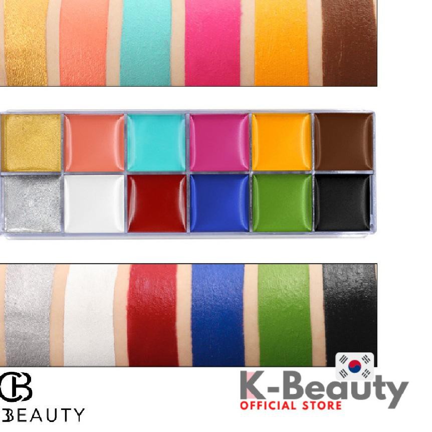 (hàng Mới Về) Bảng Phấn Trang Điểm 12 Màu Tiện Dụng Chất Lượng Cao | BigBuy360 - bigbuy360.vn