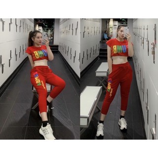 Bộ đồ tập zumba gym yoga aerobic nữ