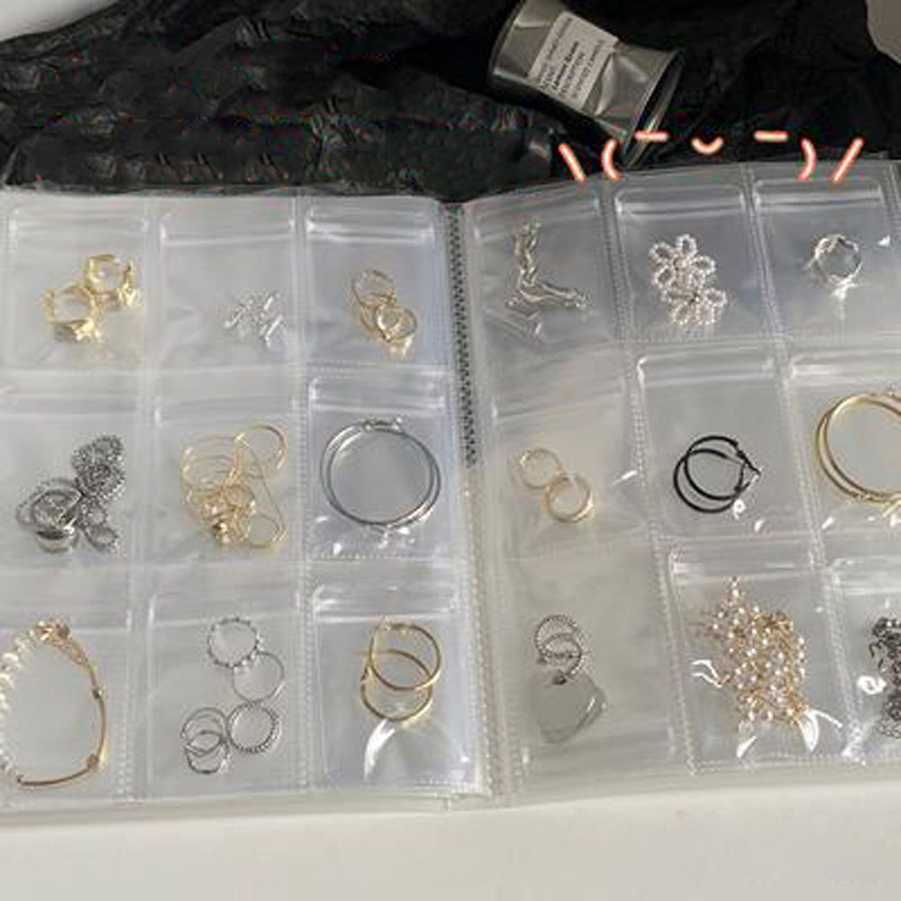 Hộp đựng trang sức hình chữ nhật trong suốt đa năng thanh lịch