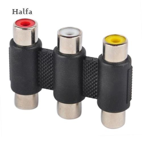 Đầu nối dây cáp âm thanh 3 cổng RCA