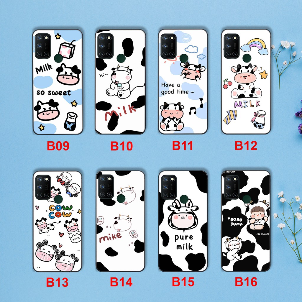 [HOT]ỐP LƯNG BÒ SỮA CỰC CUTE OPPO REALME 7I/C17