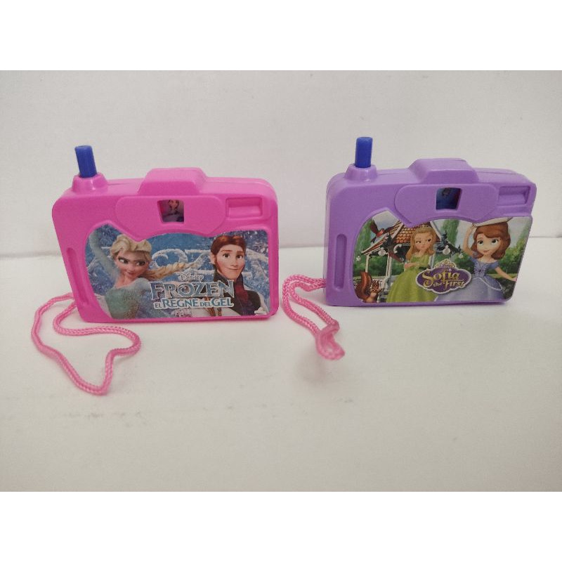 Máy chụp hình chụp ảnh mini hình công chúa Elsa Anna bạch tuyết cho bé gái