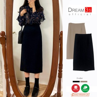 Chân váy dài chân váy midi dáng chữ A lưng cao form chuẩn đẹp