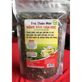 TRÀ THẢO MỘC HỒNG SÂM TÂM ĐỨC 450gr