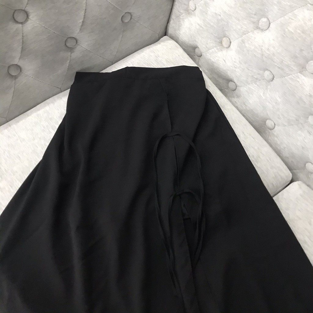 Chân Váy Xẻ Đùi Chất Đũi Ulzzang Skirt Ss3 - Ảnh Thật - Titto Closet | BigBuy360 - bigbuy360.vn