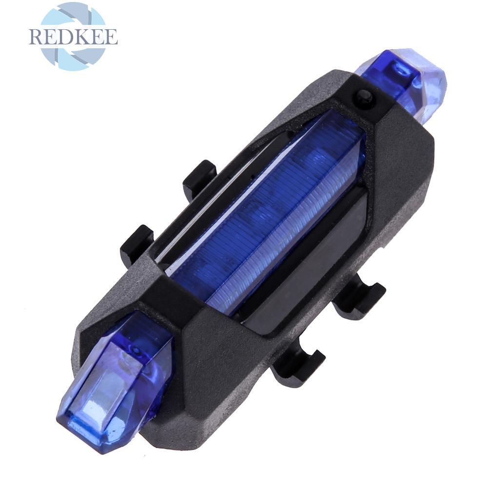 Đèn Led Cảnh Báo Gắn Đuôi Xe Đạp Sạc Usb Chống Thấm Nước