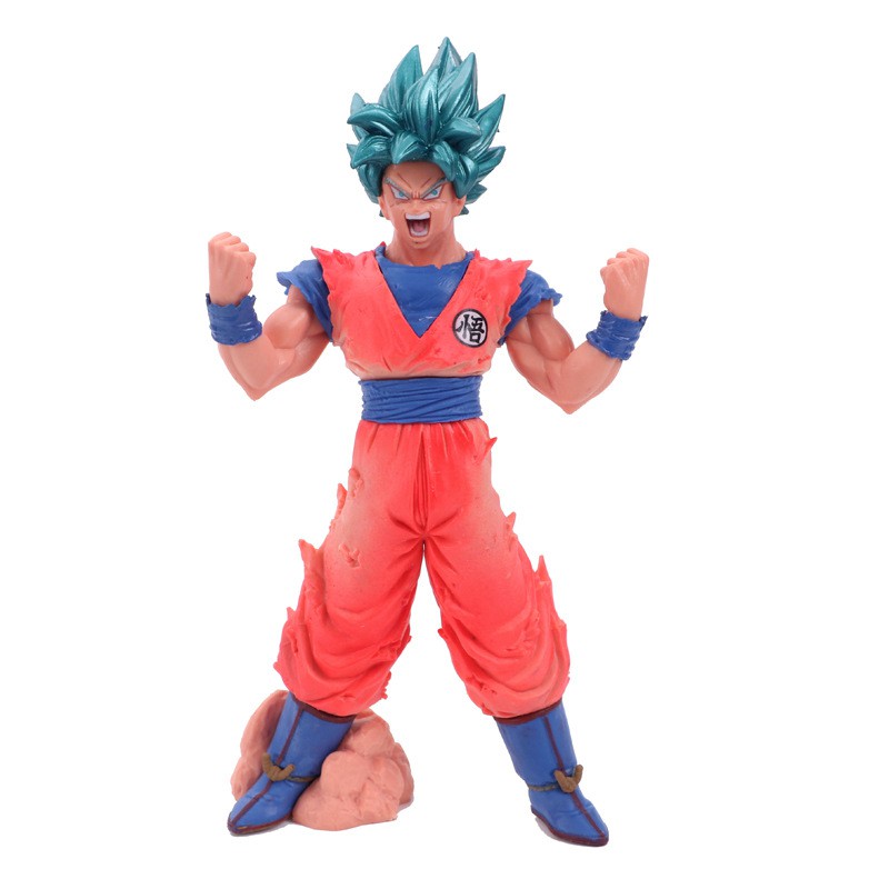 Mô hình Son Goku Blue Super Saiyan Dragon Ball 7 viên ngọc rồng