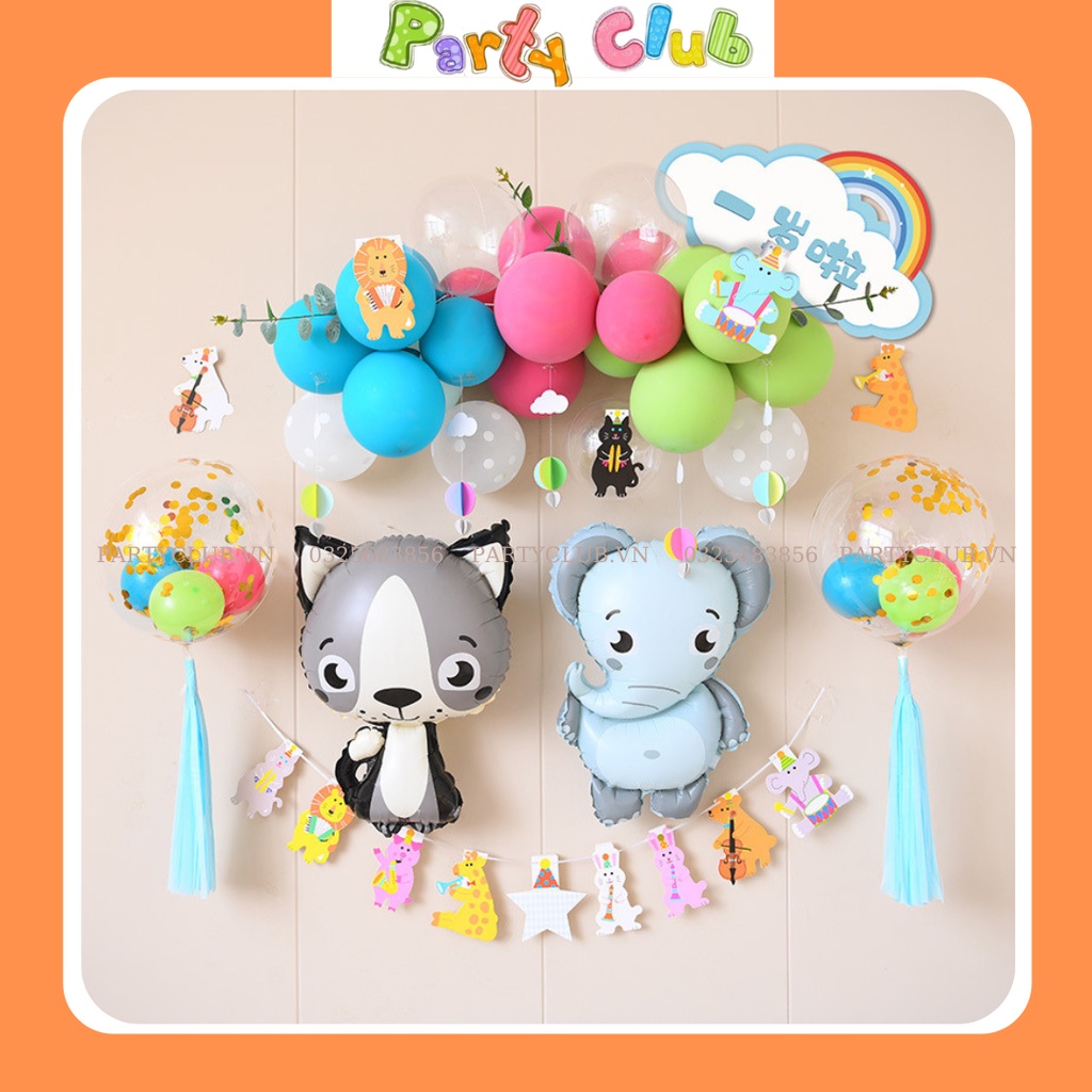 Bóng bay hình con vật- bóng hình thú trang trí sinh nhật