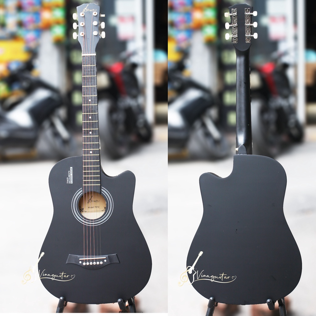 Đàn guitar acoustic 3/4 VG-Tr72 có full size- Tặng Full 12 Phụ Kiện- Phân phối chính hãng bởi Vinaguitar