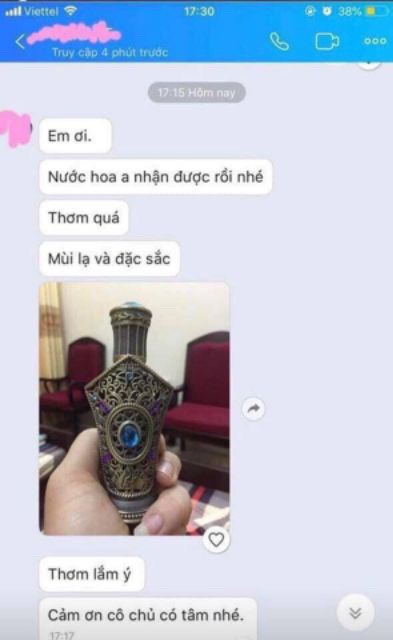 Tinh dầu nước hoa Dubai nội địa IBHAAR sang chảnh