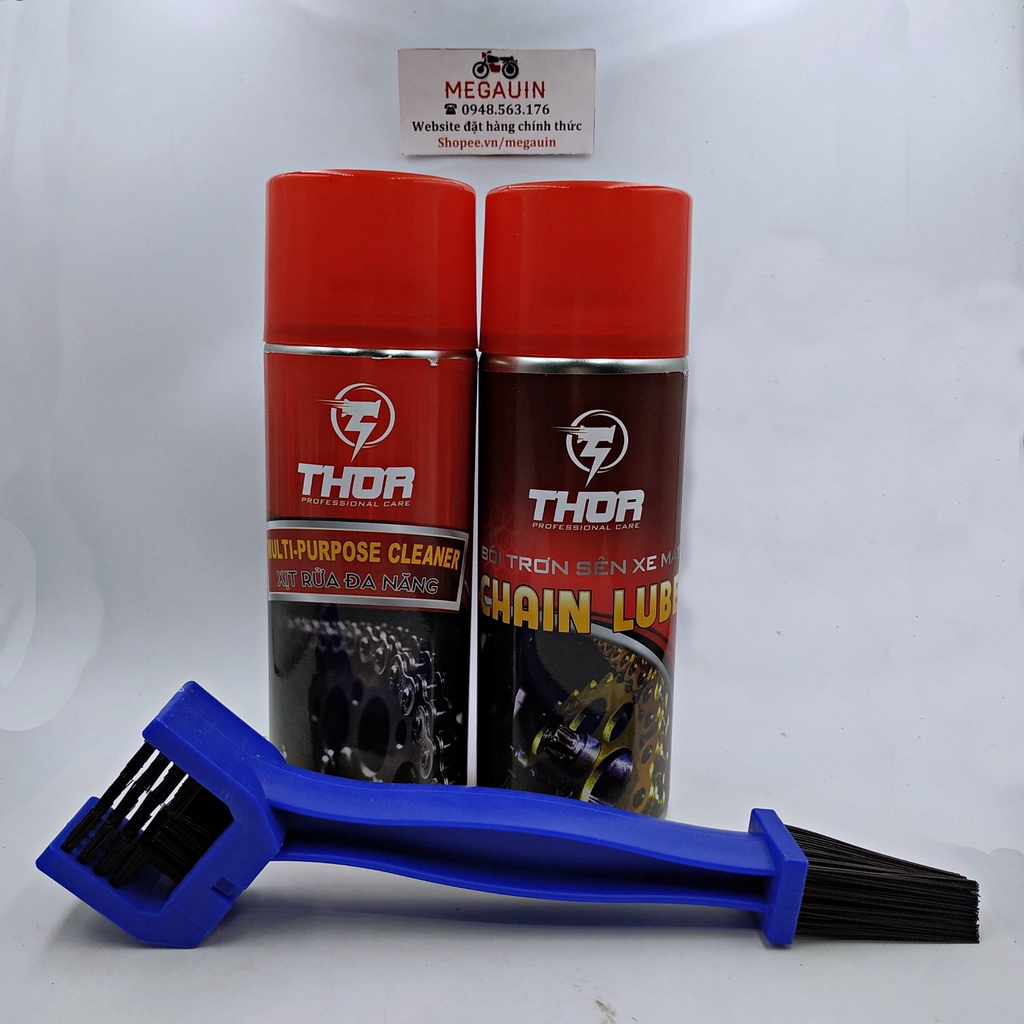 BỘ VỆ SINH BẢO DƯỠNG XÍCH SÊN THOR MEGAUIN