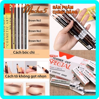 Chì xé 2 TEM COLOURED SOFT cao cấp chống nước chống trôi No.1818