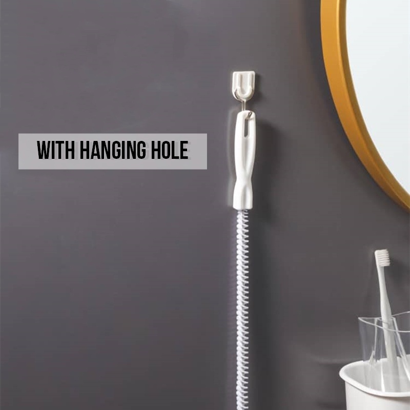 Bàn Chải Làm Sạch Lỗ Thoát Nước Bồn Rửa Chén Có Thể Uốn Cong Tiện Dụng