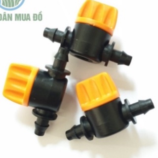 Gía sỉ bịch 100 van sino khóa ống ldpe 6mm 2 gài