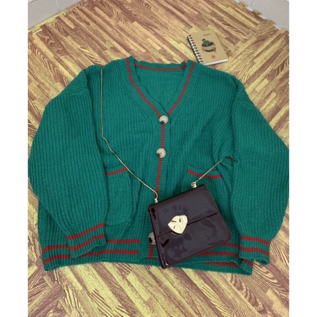 Cadigan hoạ tiết tuyển Hàn ảnh thật trải sàn shop chụp - HÀNG MỚI VỀ | BigBuy360 - bigbuy360.vn