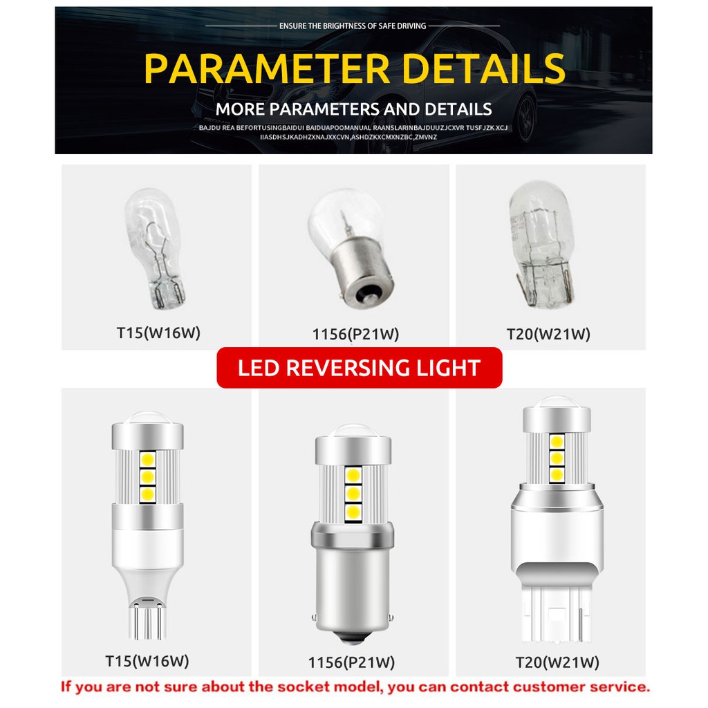 Đèn phanh Kevanly ánh sáng trắng T20 DC12V chất lượng cao cho xe hơi